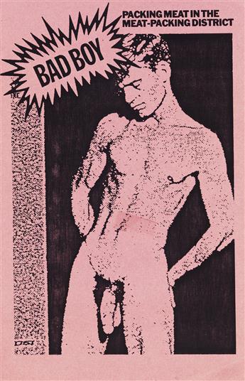 VARIOUS ARTISTS  New York City gay club and party flyers and invitations.